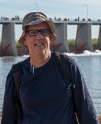 John Fleck at Morelos Dam