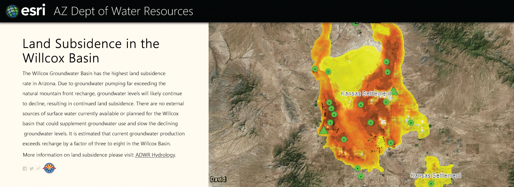 ADWR Story Map image